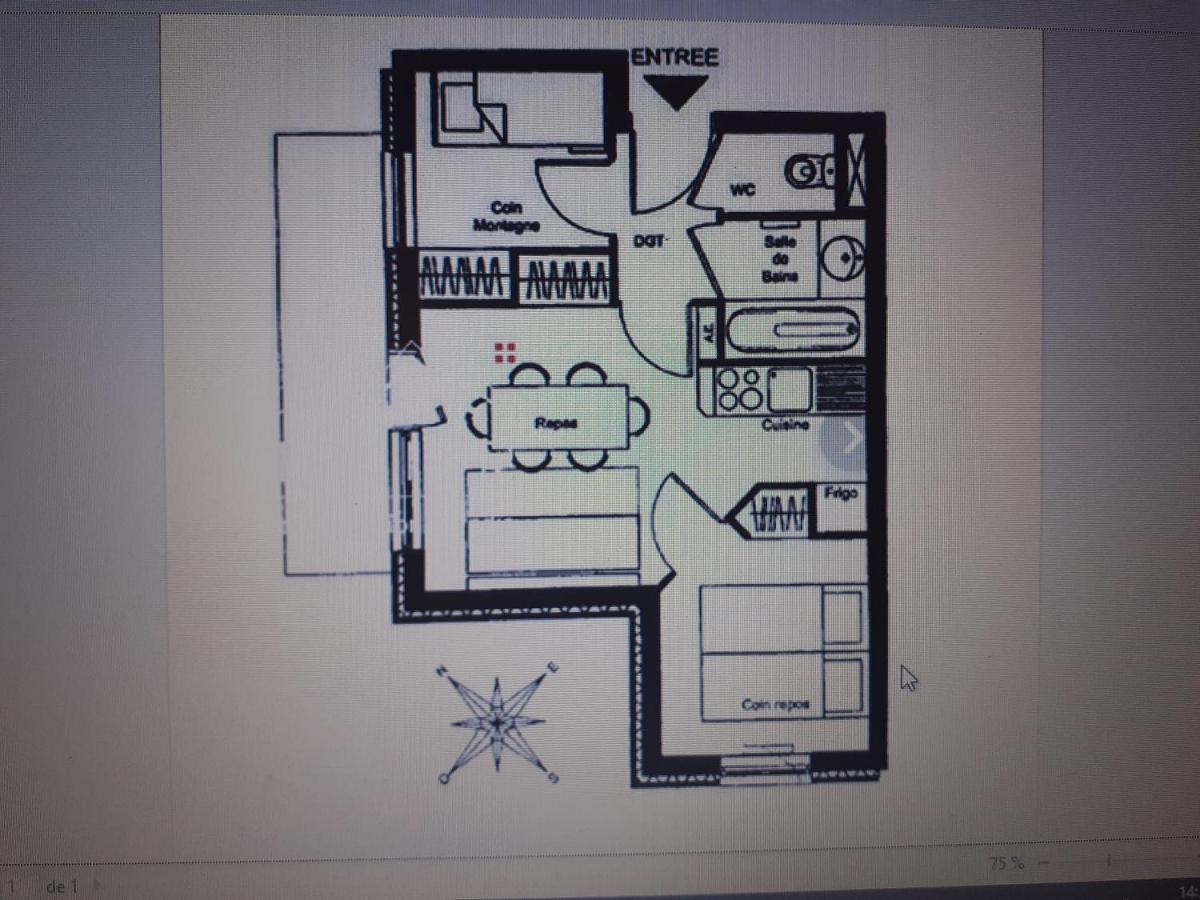 Valfrejus - Appartement "L'Erable" Les Chalets De Florence 2 - Chaleureux Et Fonctionnel - Plein Centre A Cote Des Telecabines - 4 A 7 Pers Kültér fotó